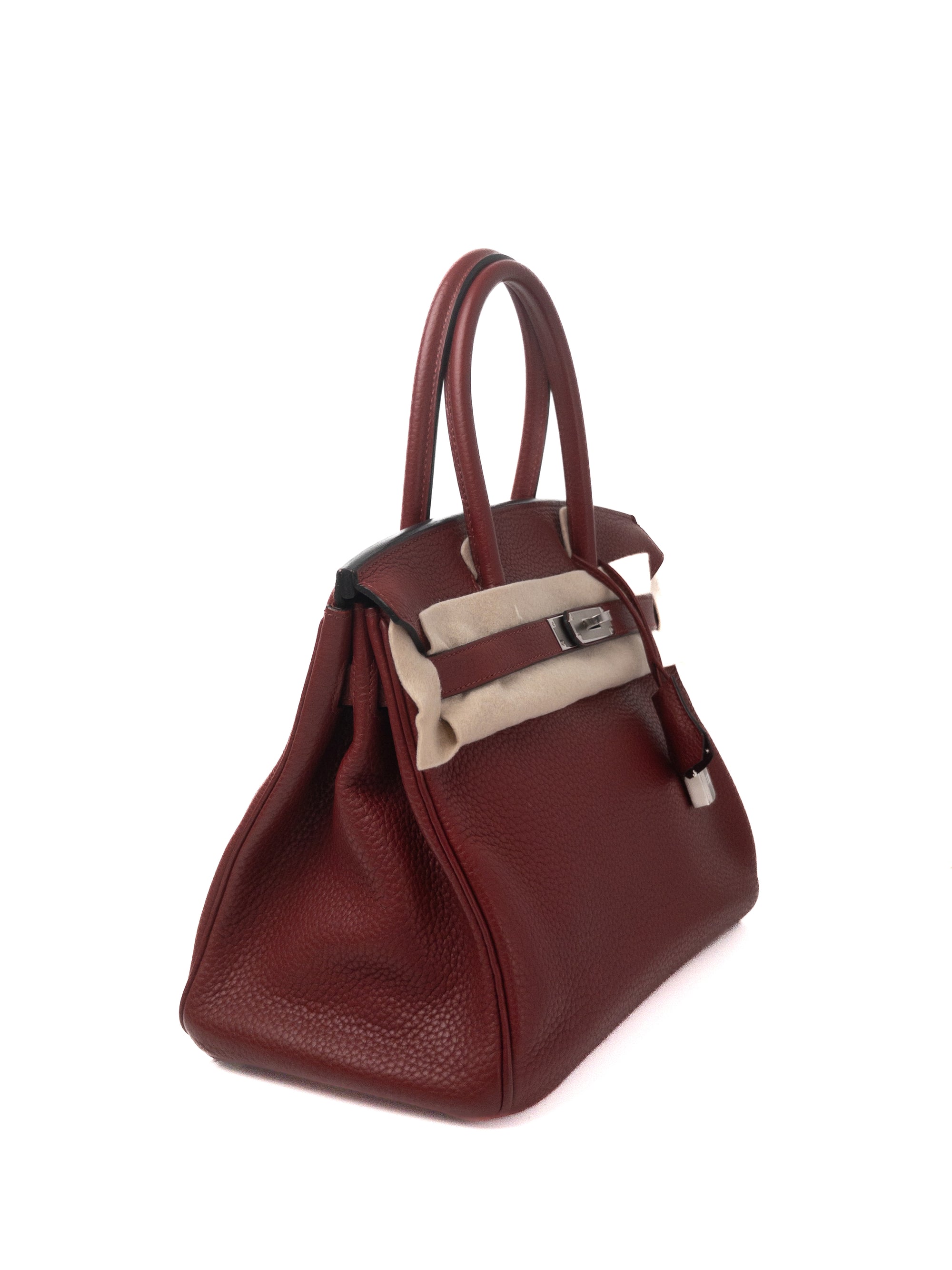 Birkin 30 Rouge H Palladium Hardware □R