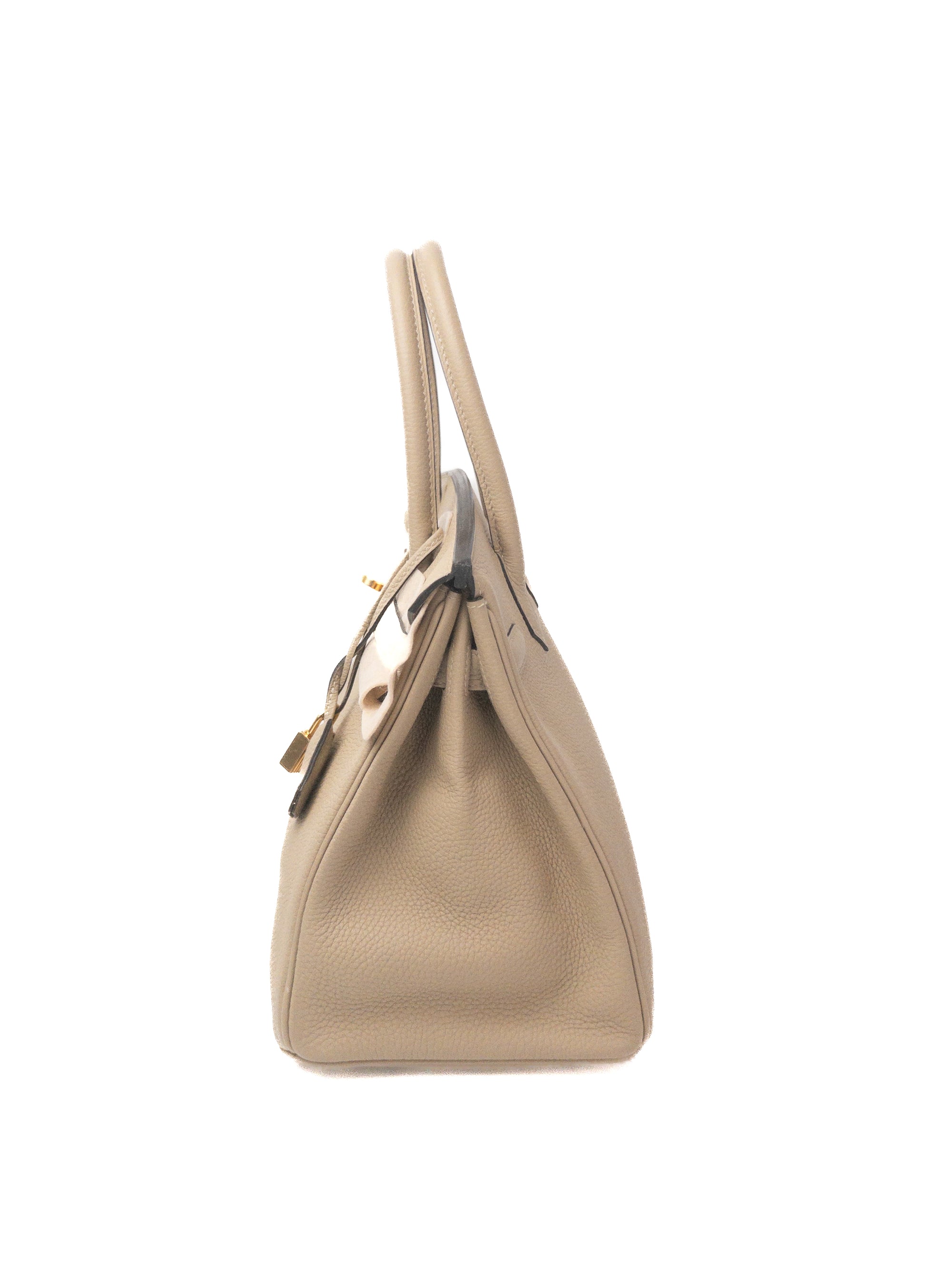 Birkin 30 Trench Gold Hardware Togo X