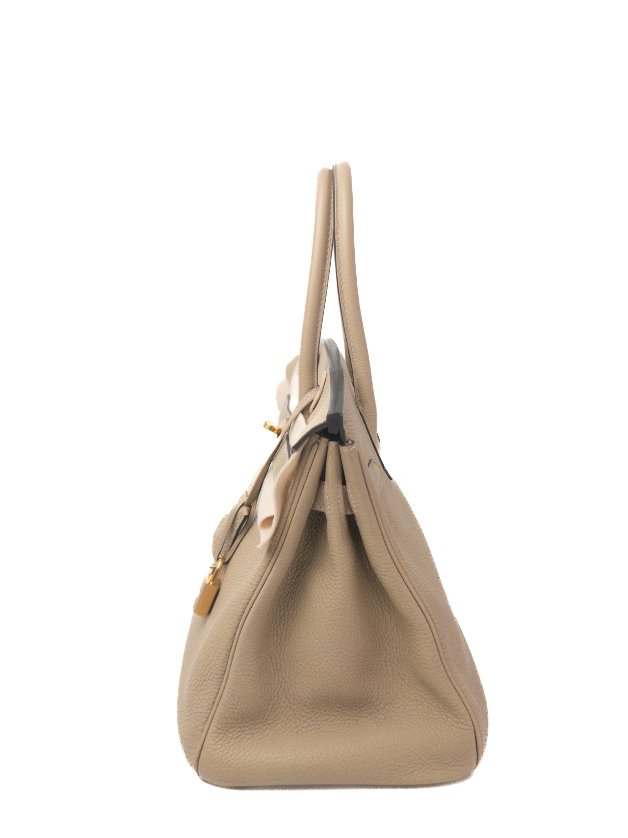 Birkin 30 Trench Gold Hardware Togo X