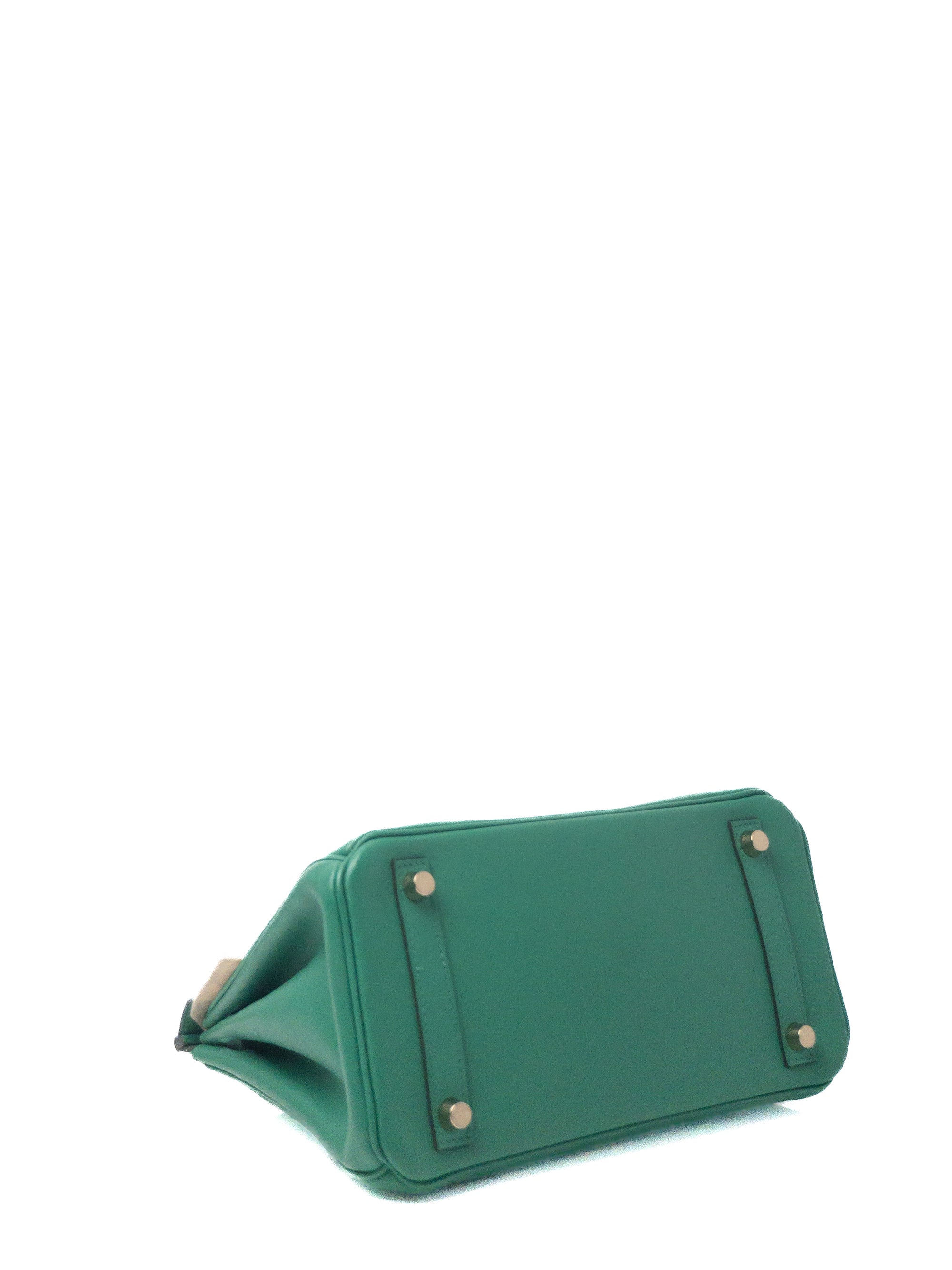 Birkin 25 Vert Vertigo Gold Hardware Swift C