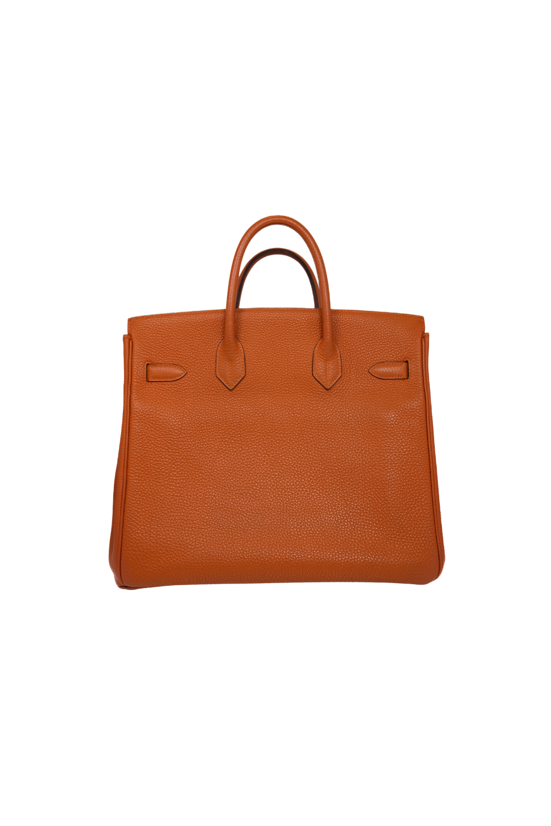 Birkin HAC 32 Orange Palladium Hardware Togo