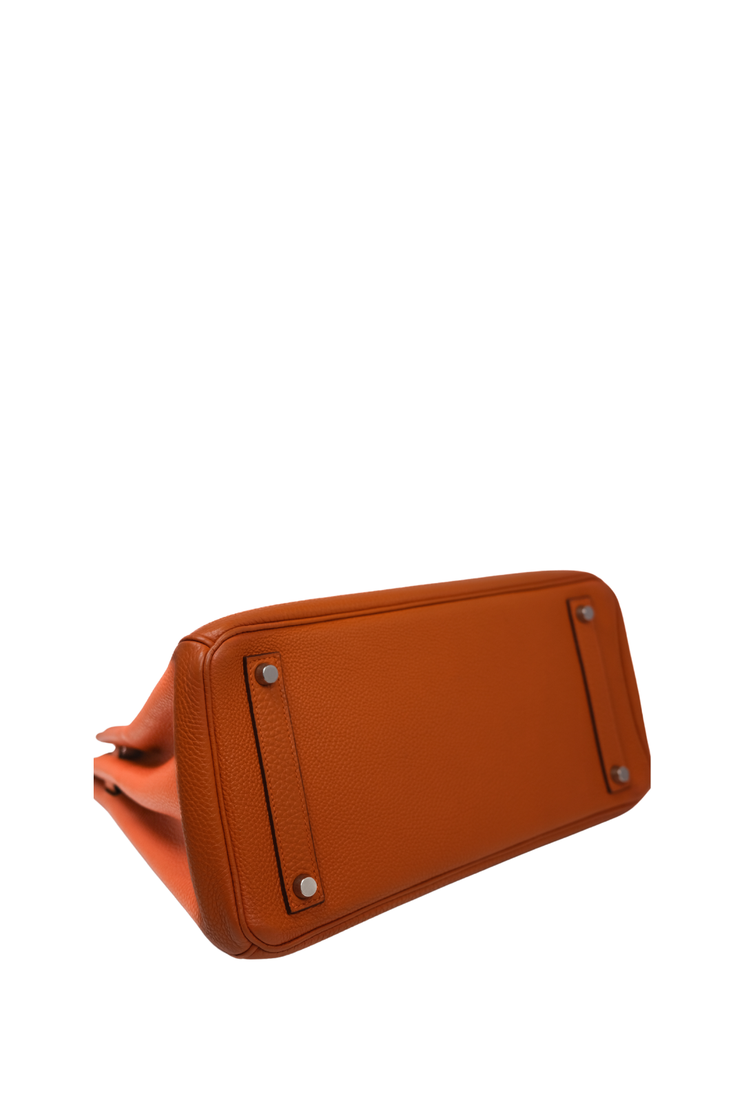 Birkin HAC 32 Orange Palladium Hardware Togo