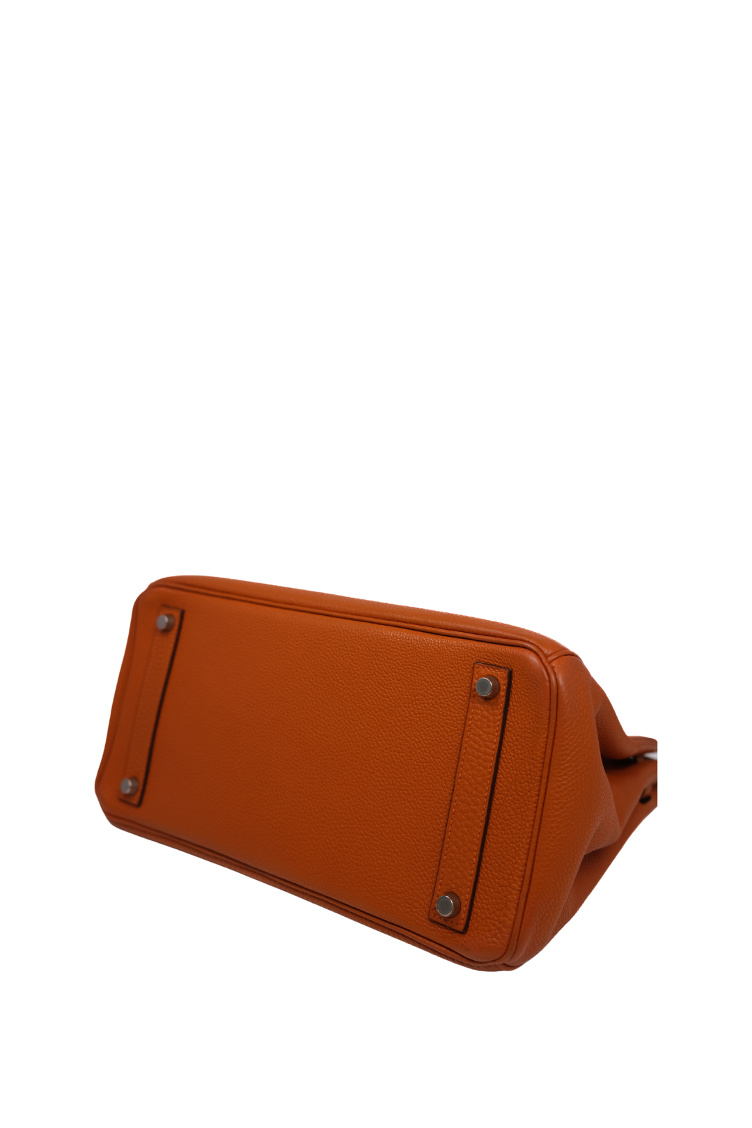 Birkin HAC 32 Orange Palladium Hardware Togo