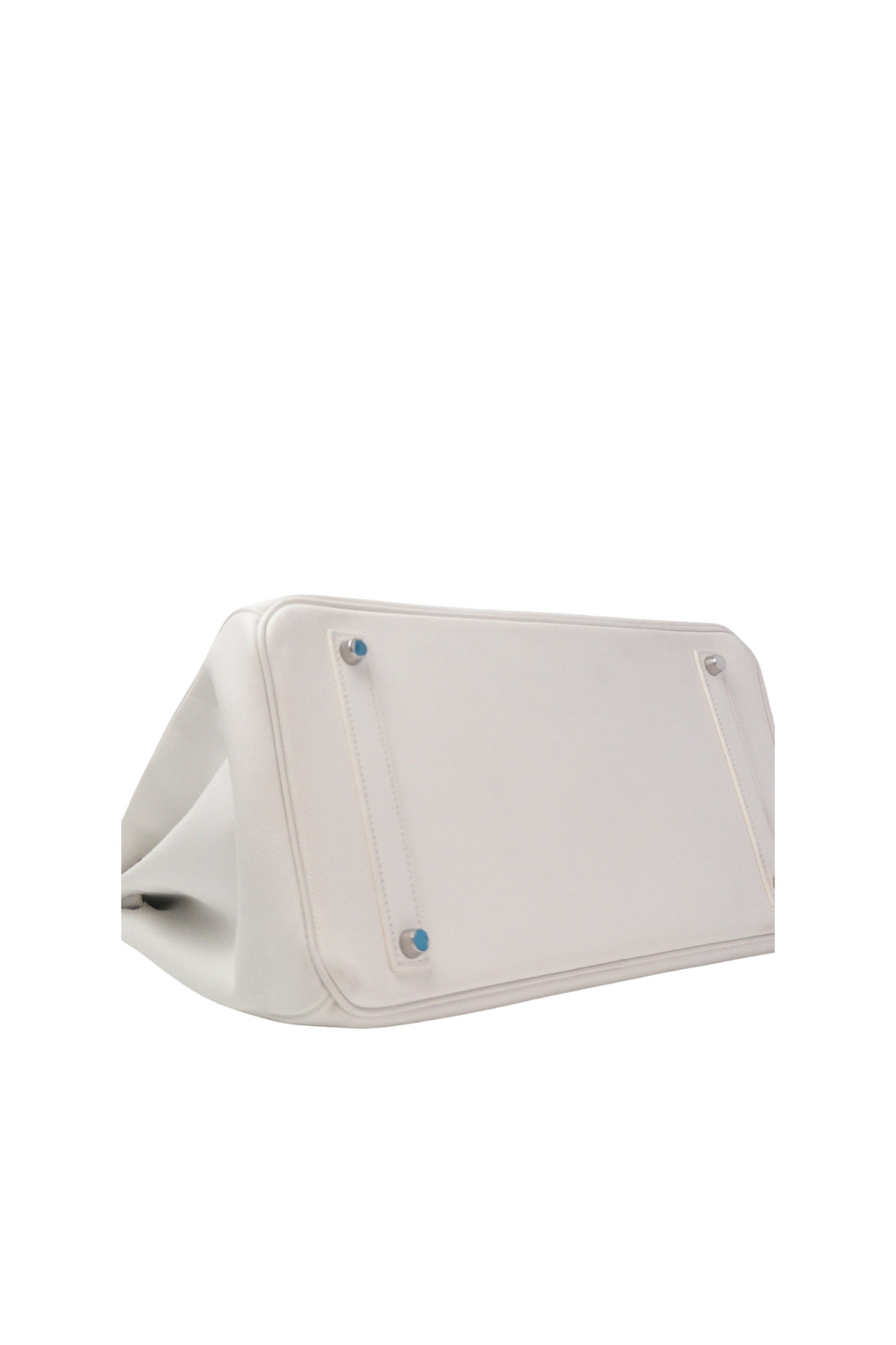 Birkin 35 Blanc Palladium Hardware Epsom □K