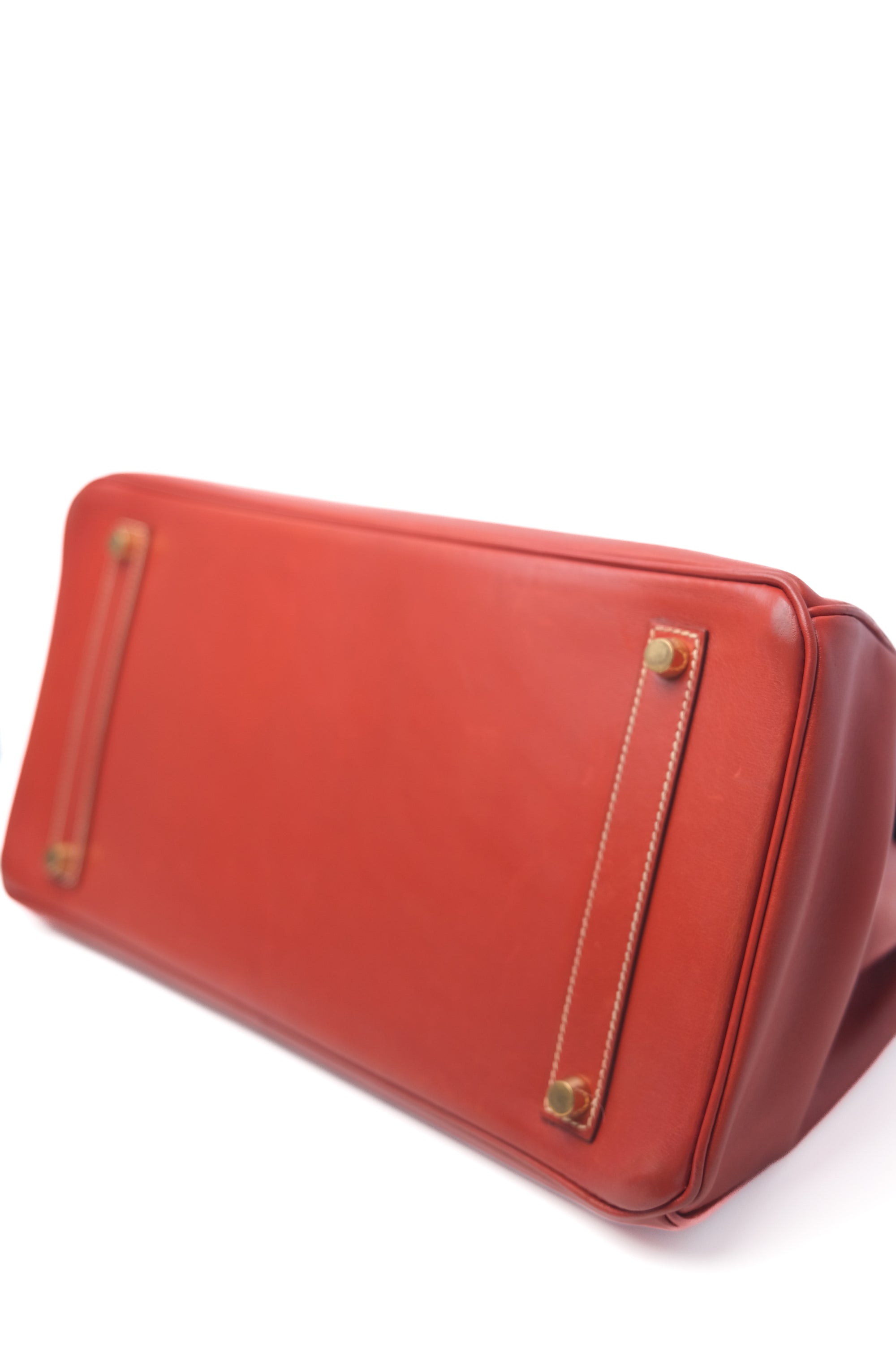 Birkin 35 Brique Gold Hardware Box Leather □B