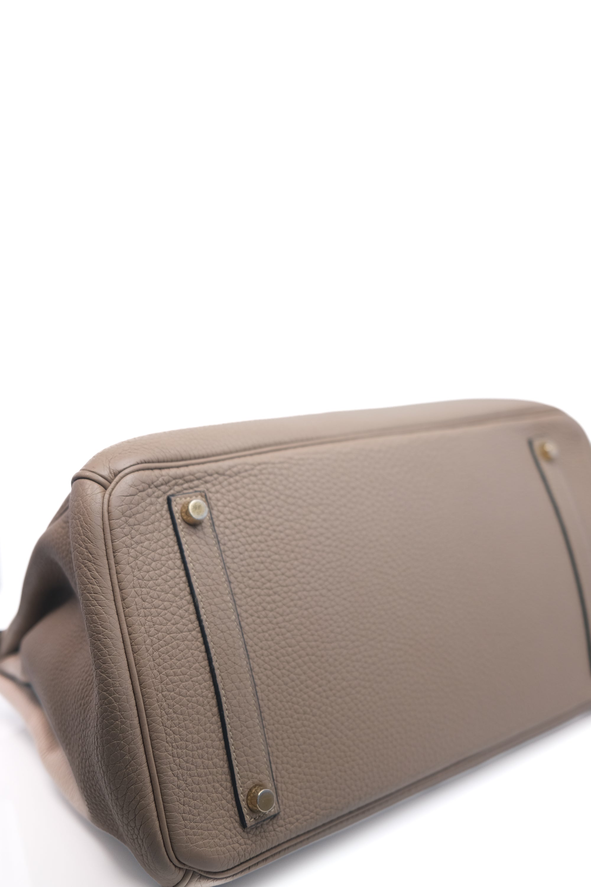 Birkin 35 Gris T Gold Hardware Togo