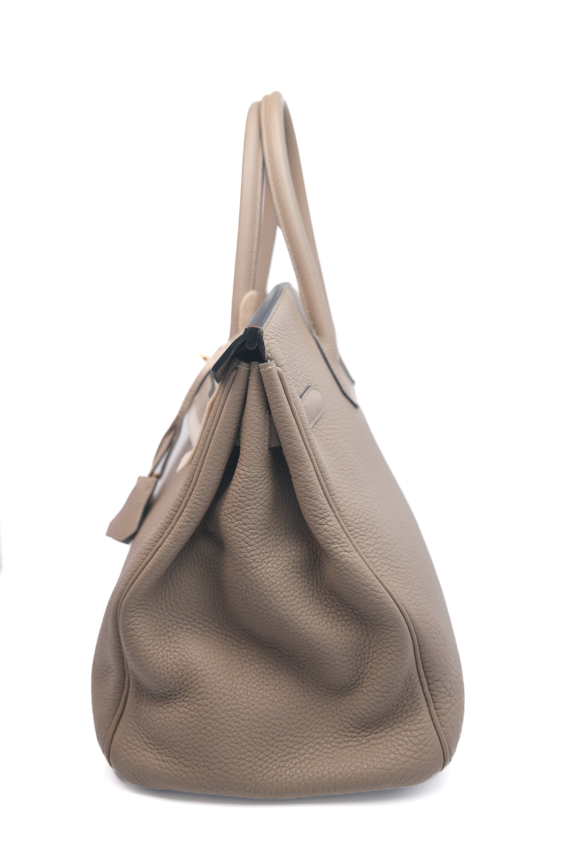 Birkin 35 Gris T Gold Hardware Togo