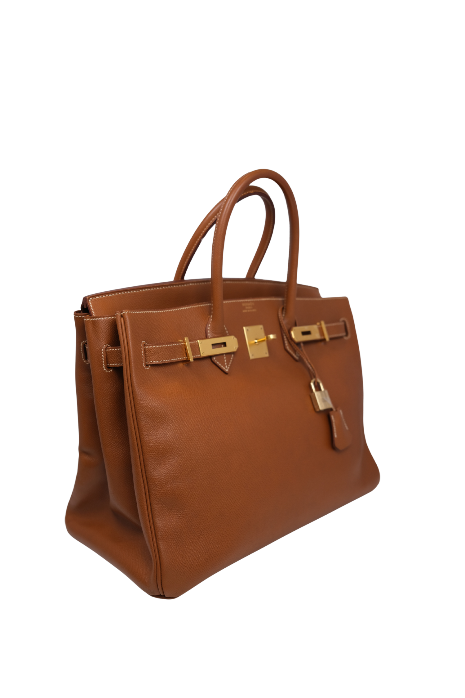 Birkin 35 Gold on Gold Hardware Epsom