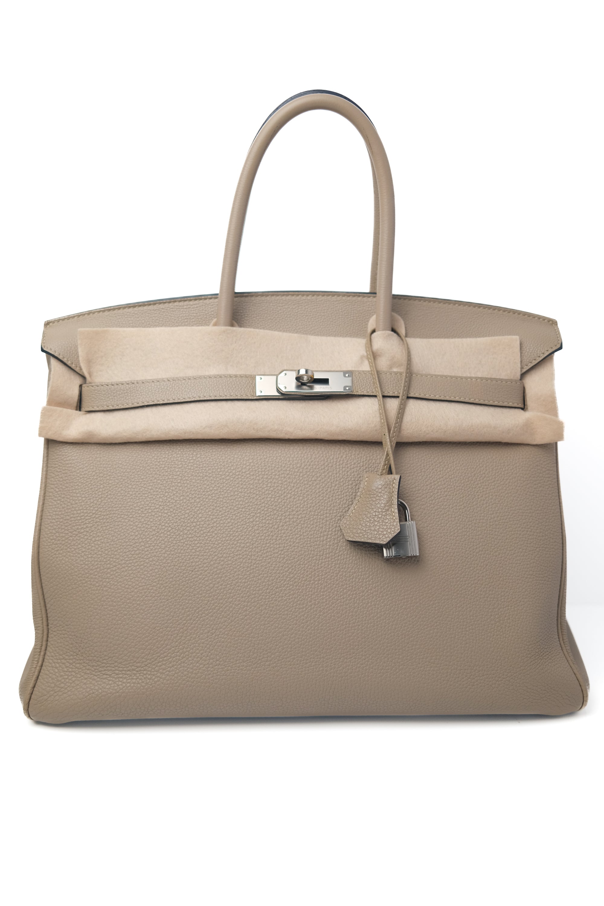Birkin 35 Gris T Palladium Hardware Togo □N