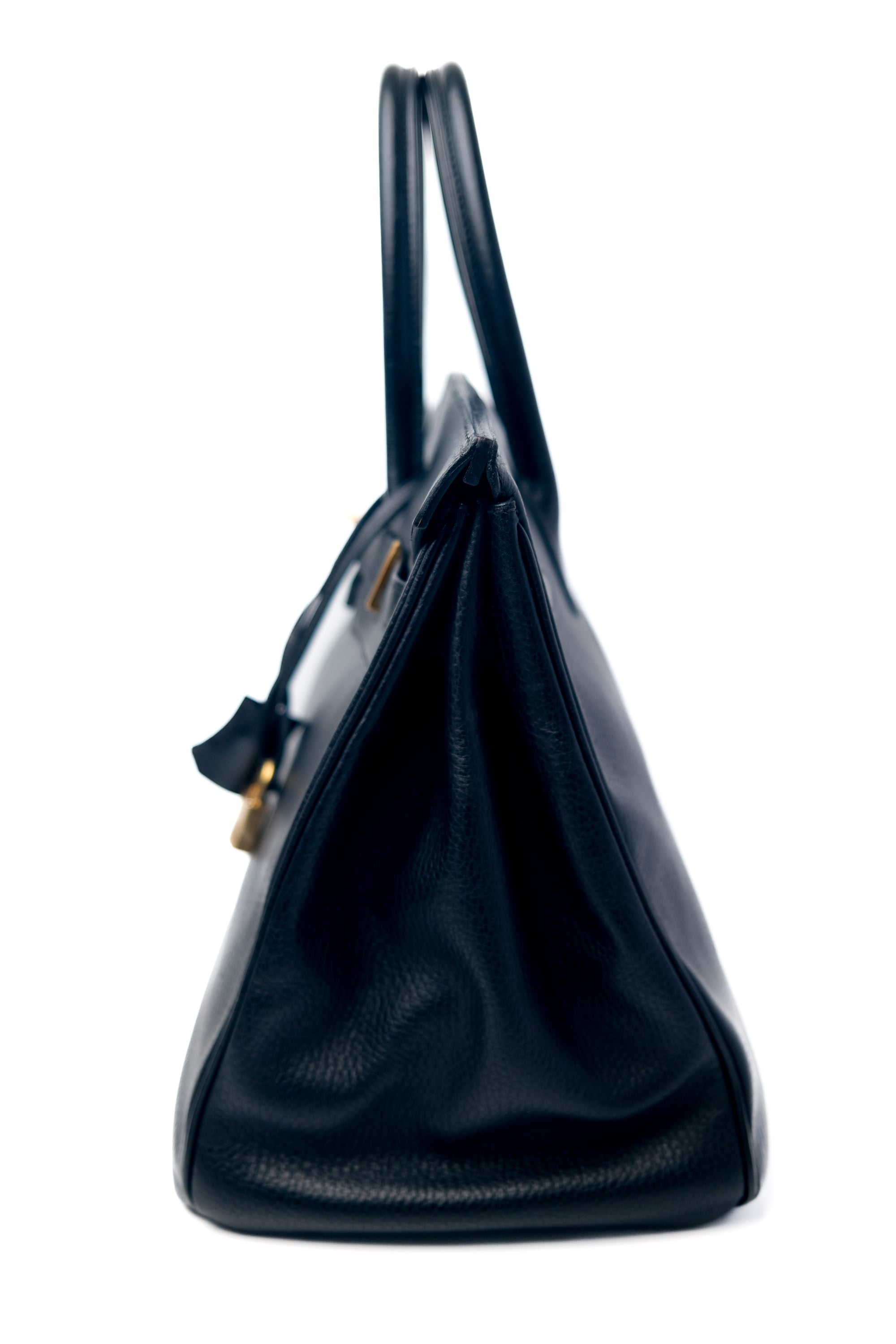 Birkin 35 Noir Gold Hardware Ardennes □C