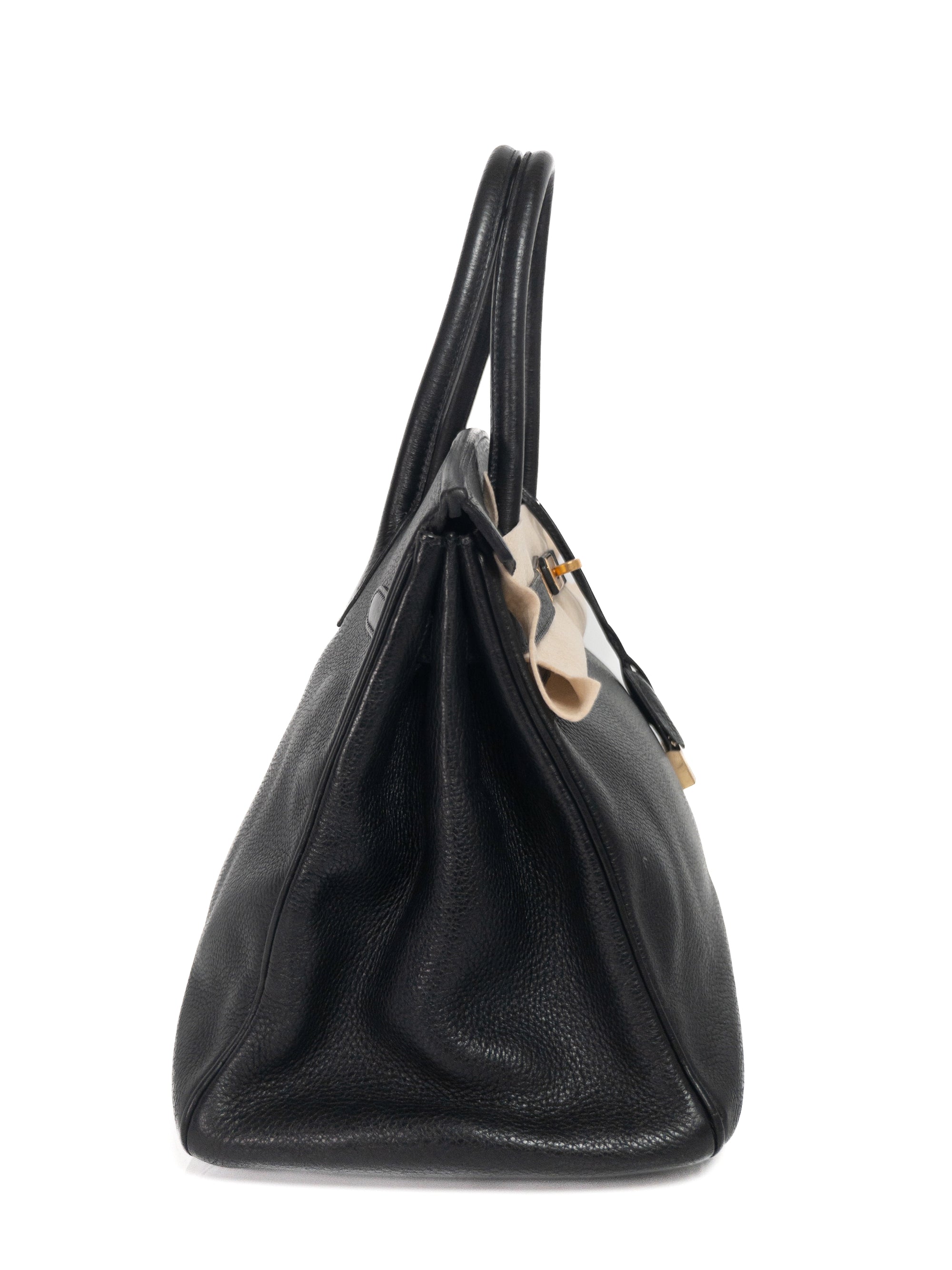 Birkin 35 Noir Gold Hardware Togo □F