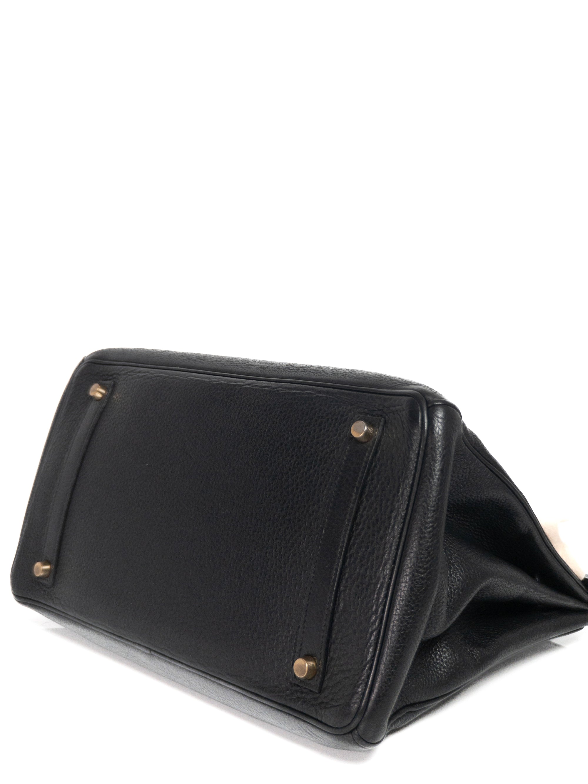 Birkin 35 Noir Gold Hardware Togo □F