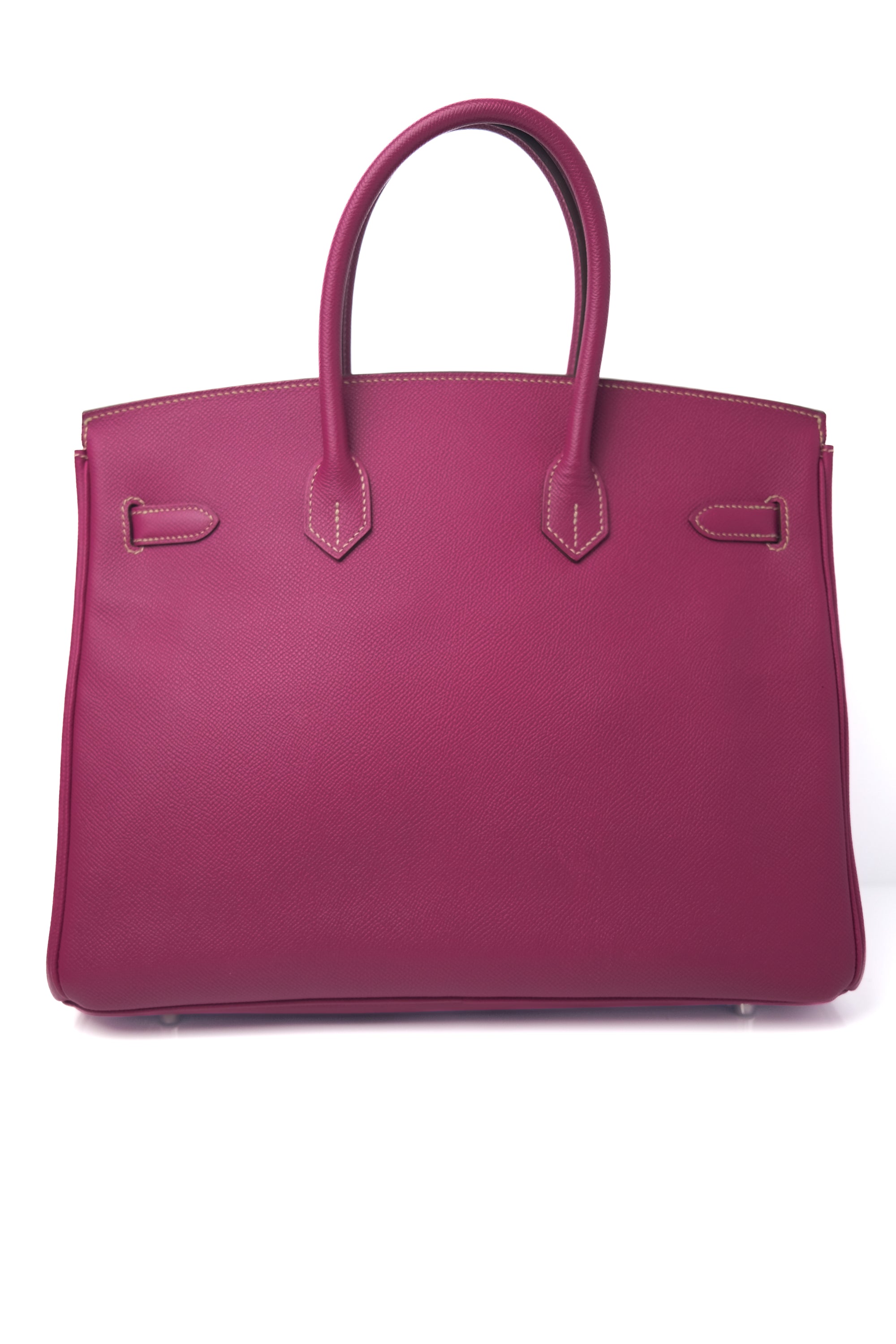 Birkin 35 Tosca (Rose Tyrien interior) Palladium Hardware Epsom Candy Collection □O