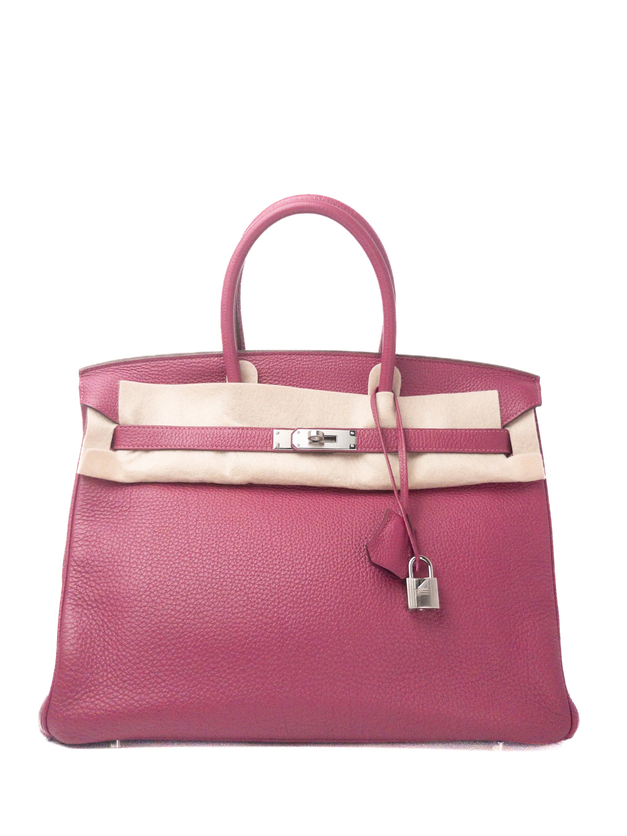Birkin 35 Tosca Palladium Hardware Togo □O