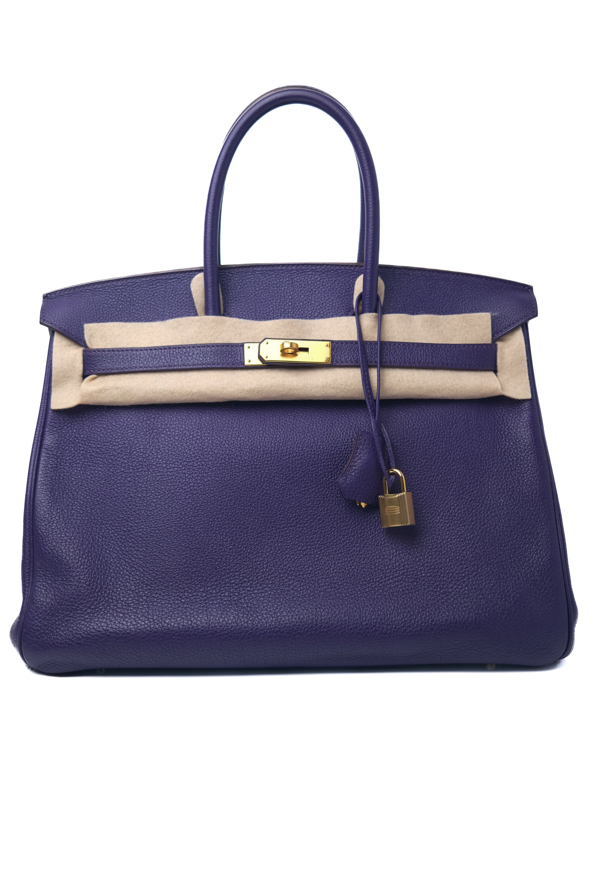 Birkin 35 Violet Gold Hardware Togo □P