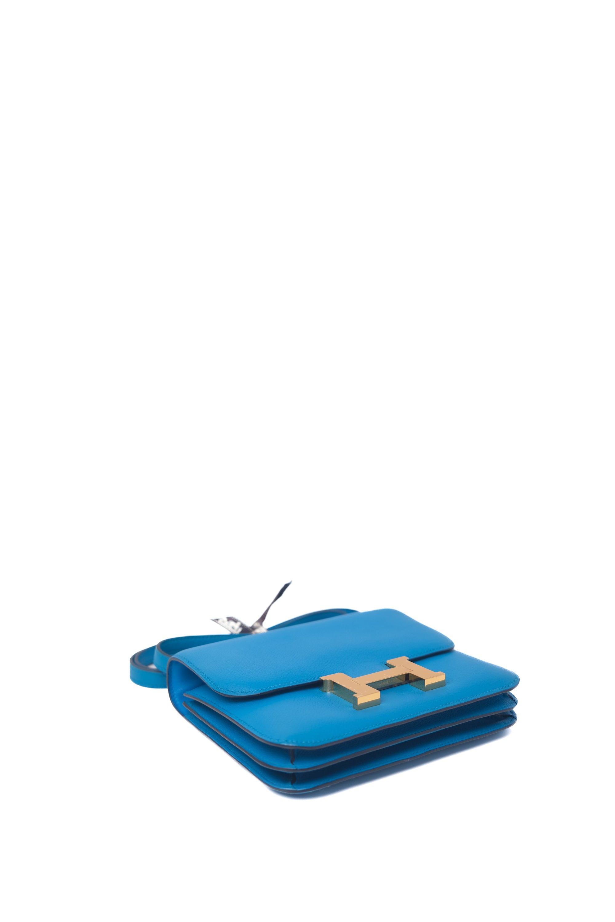 Constance 18 Bleu Hydra Gold Hardware Evercolor A