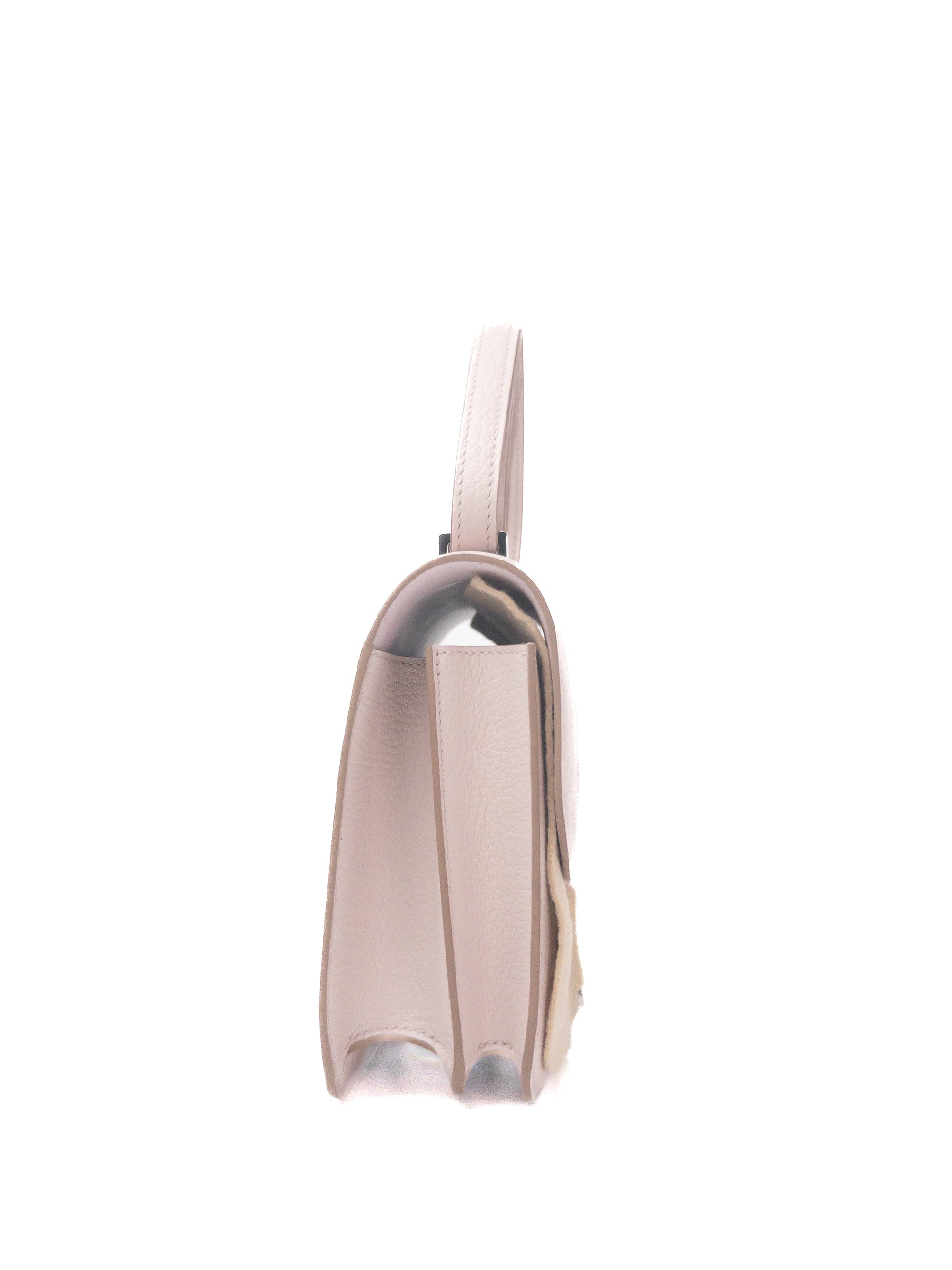 Constance 18 Mauve Pale Palladium Hardware Chevre W