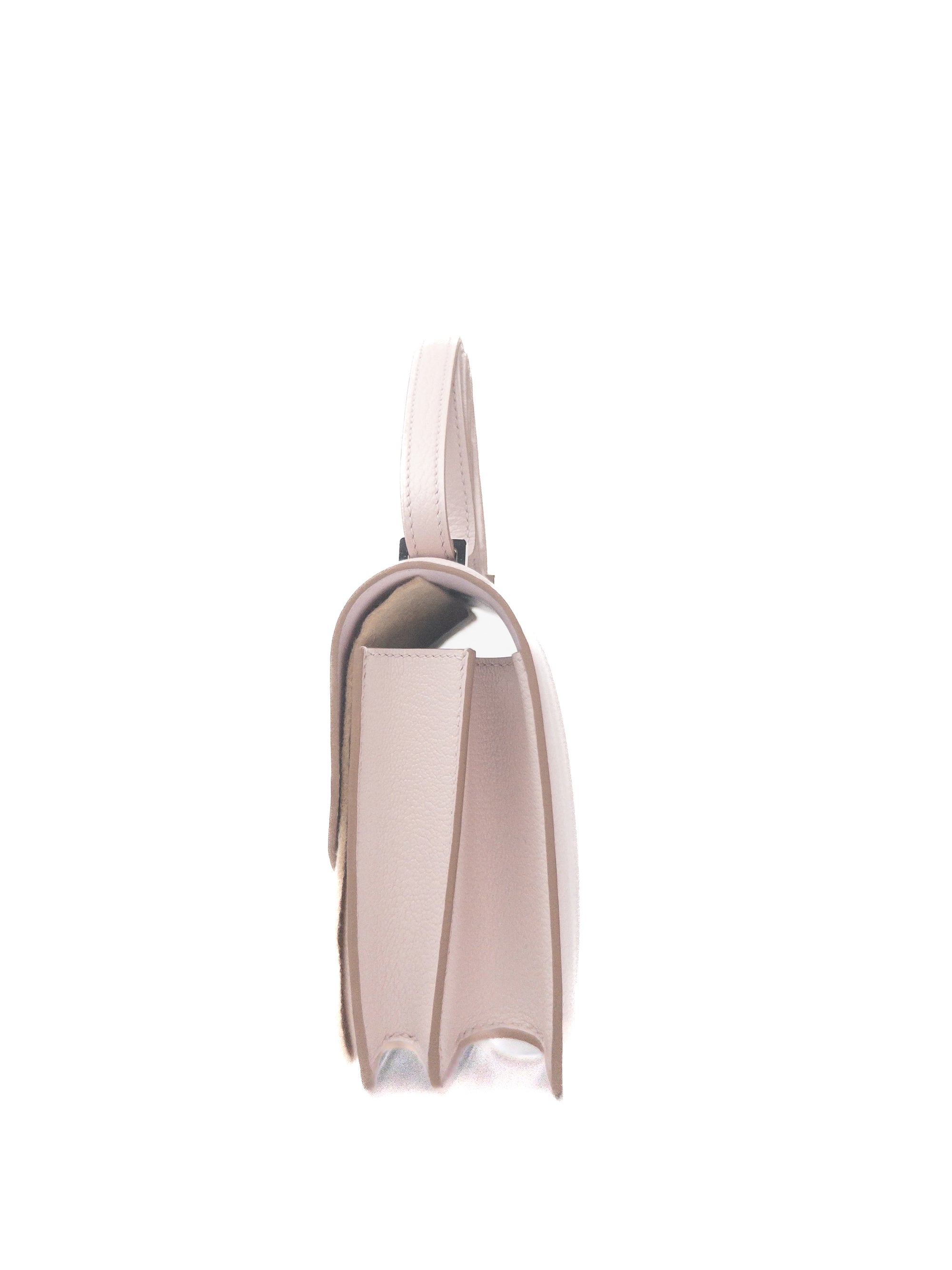 Constance 18 Mauve Pale Palladium Hardware Chevre W