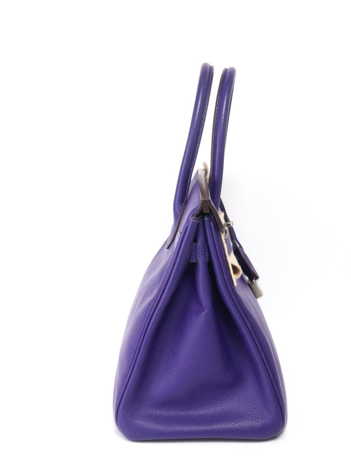 Birkin 30 Crocus Palladium Hardware Epsom □P