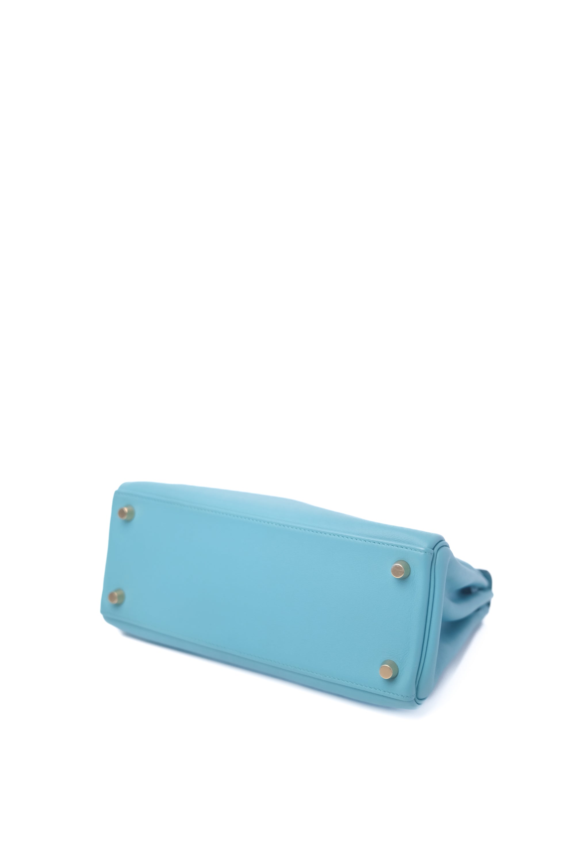Kelly 25 Tiffany Blue Gold Hardware Swift X