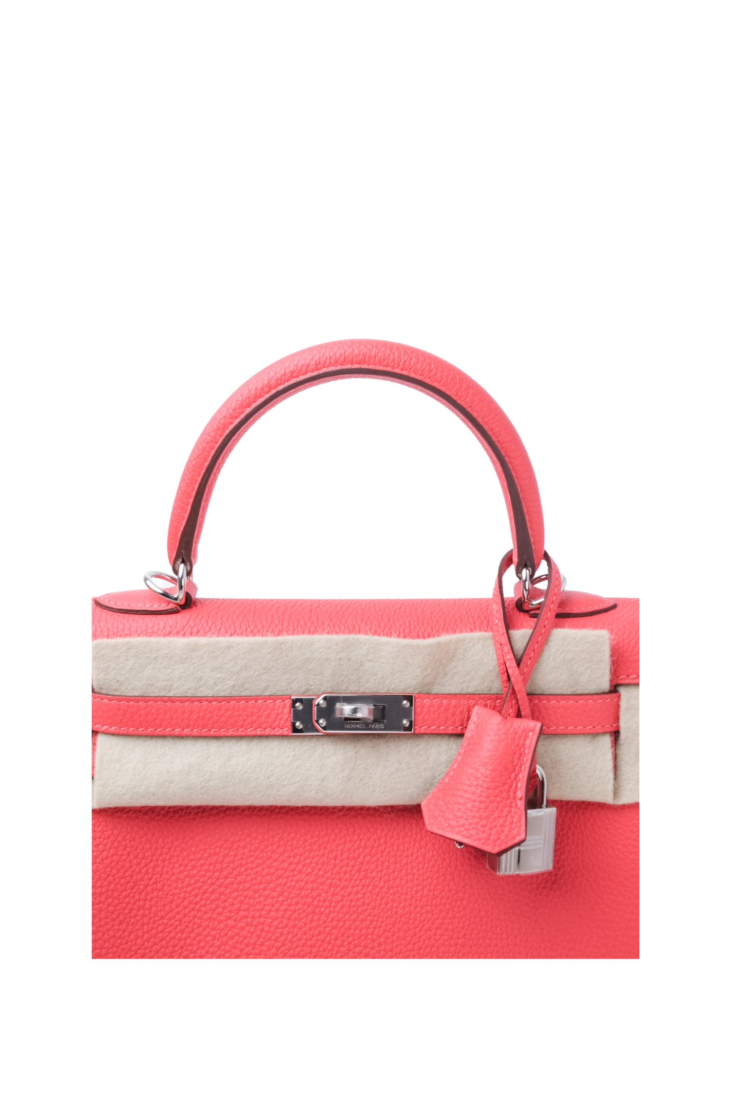 Kelly 25 Rose Jaipur Palladium Hardware Togo