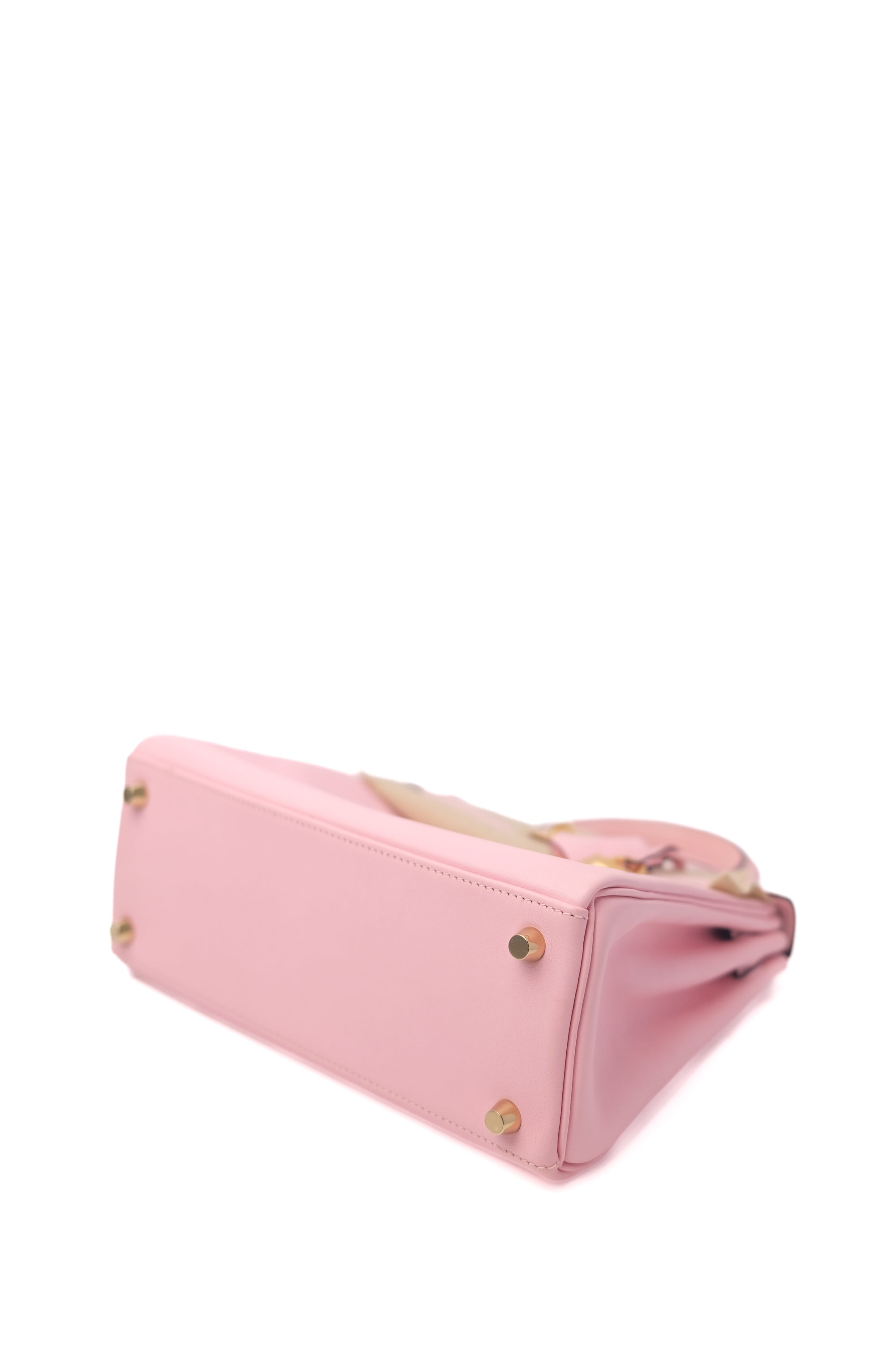 Kelly 25 Rose Sakura Gold Hardware Swift T