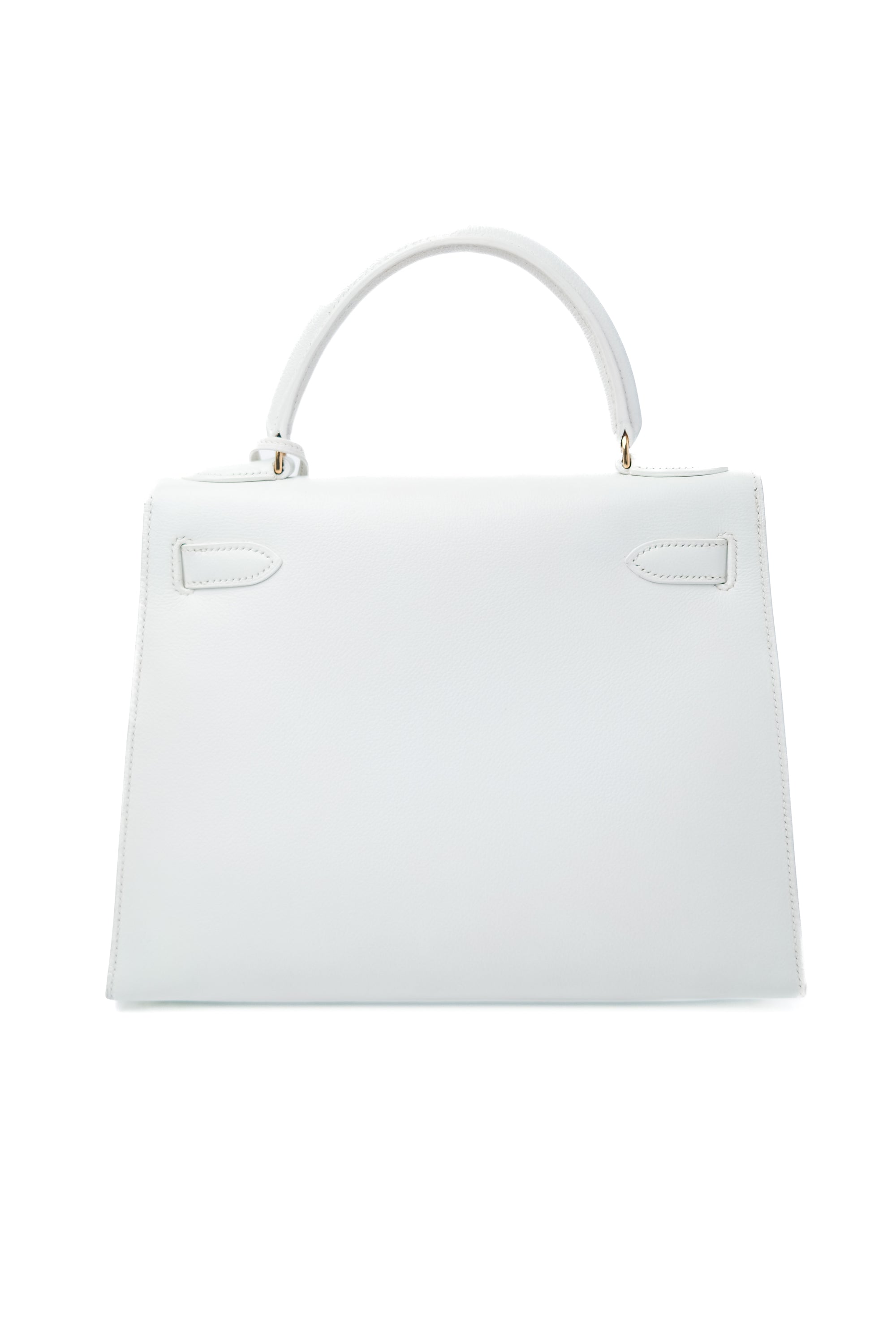 Kelly 28 Blanc Gold Hardware 〇W