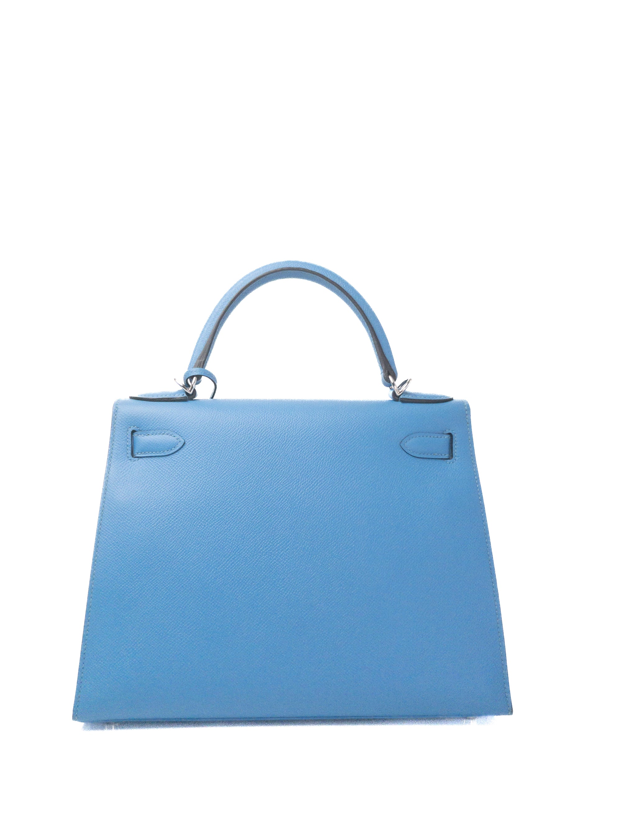 Kelly 28 Bleu Paradise Palladium Hardware Epsom X