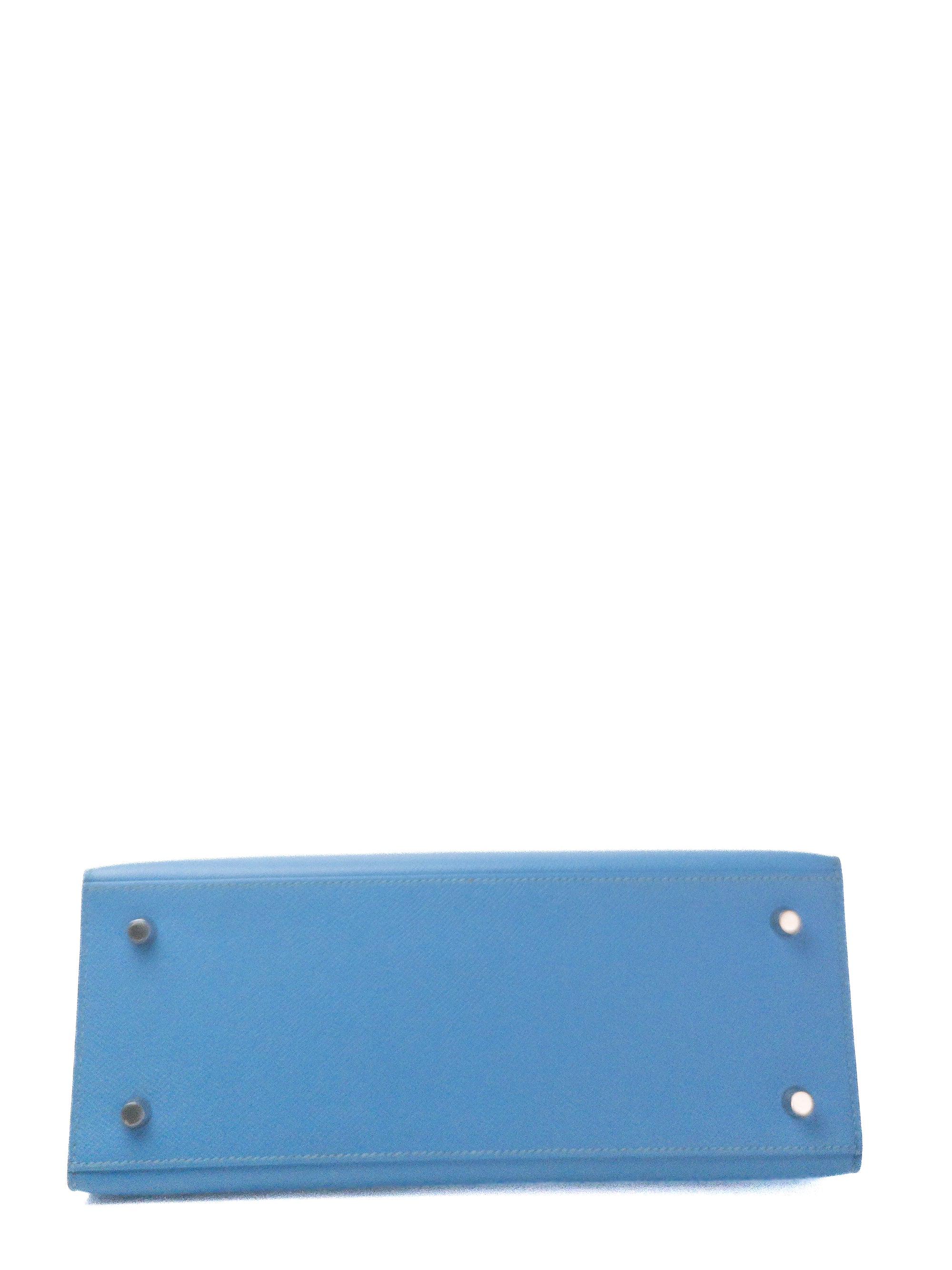Kelly 28 Bleu Paradise Palladium Hardware Epsom X