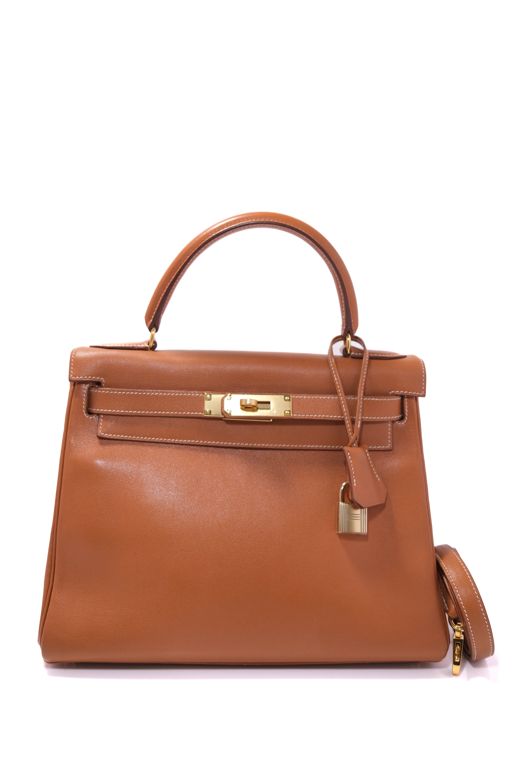 Kelly 28 Gold on Gold Gulliver Leather