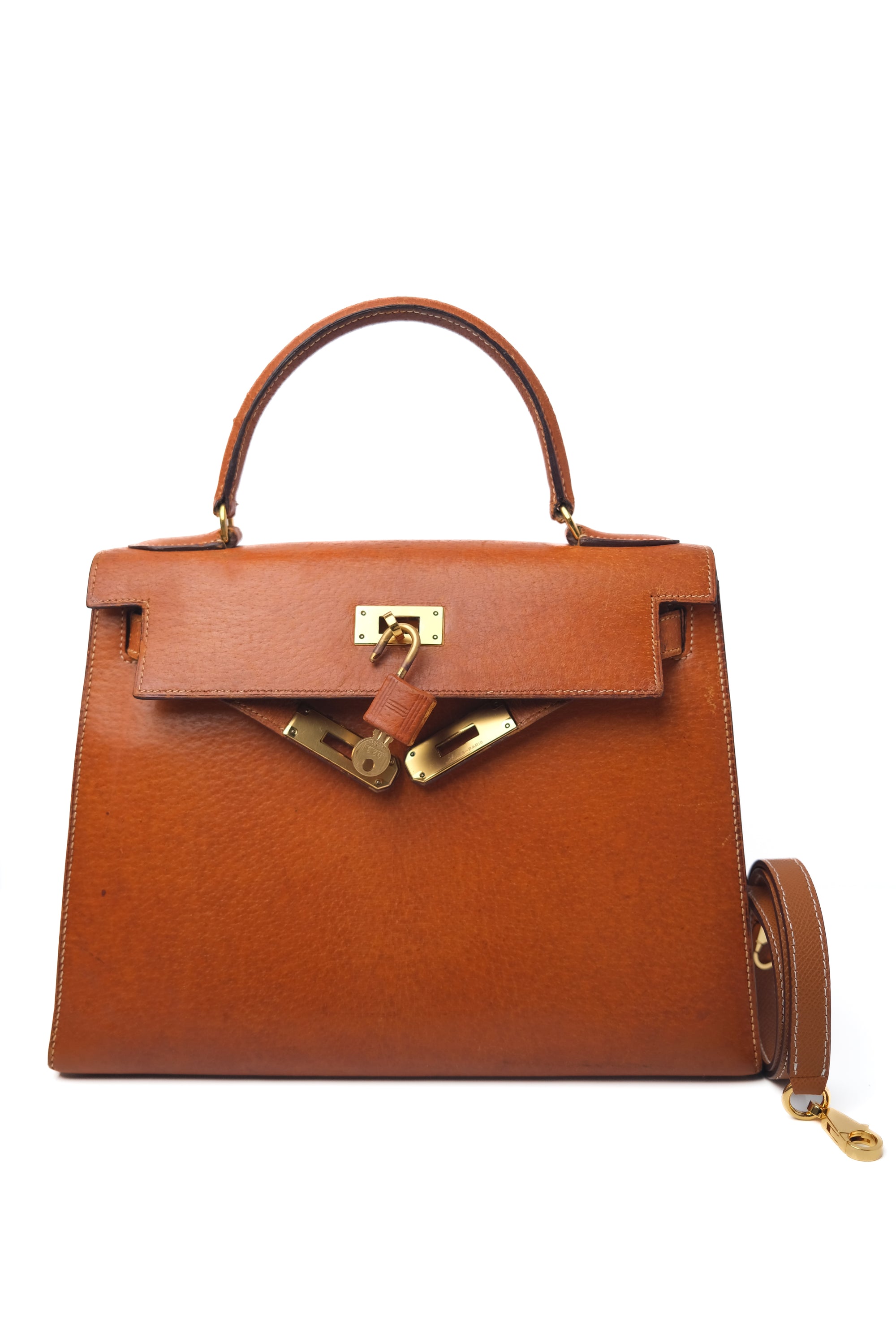 Kelly 28 Gold on Gold Peau Porc 〇J