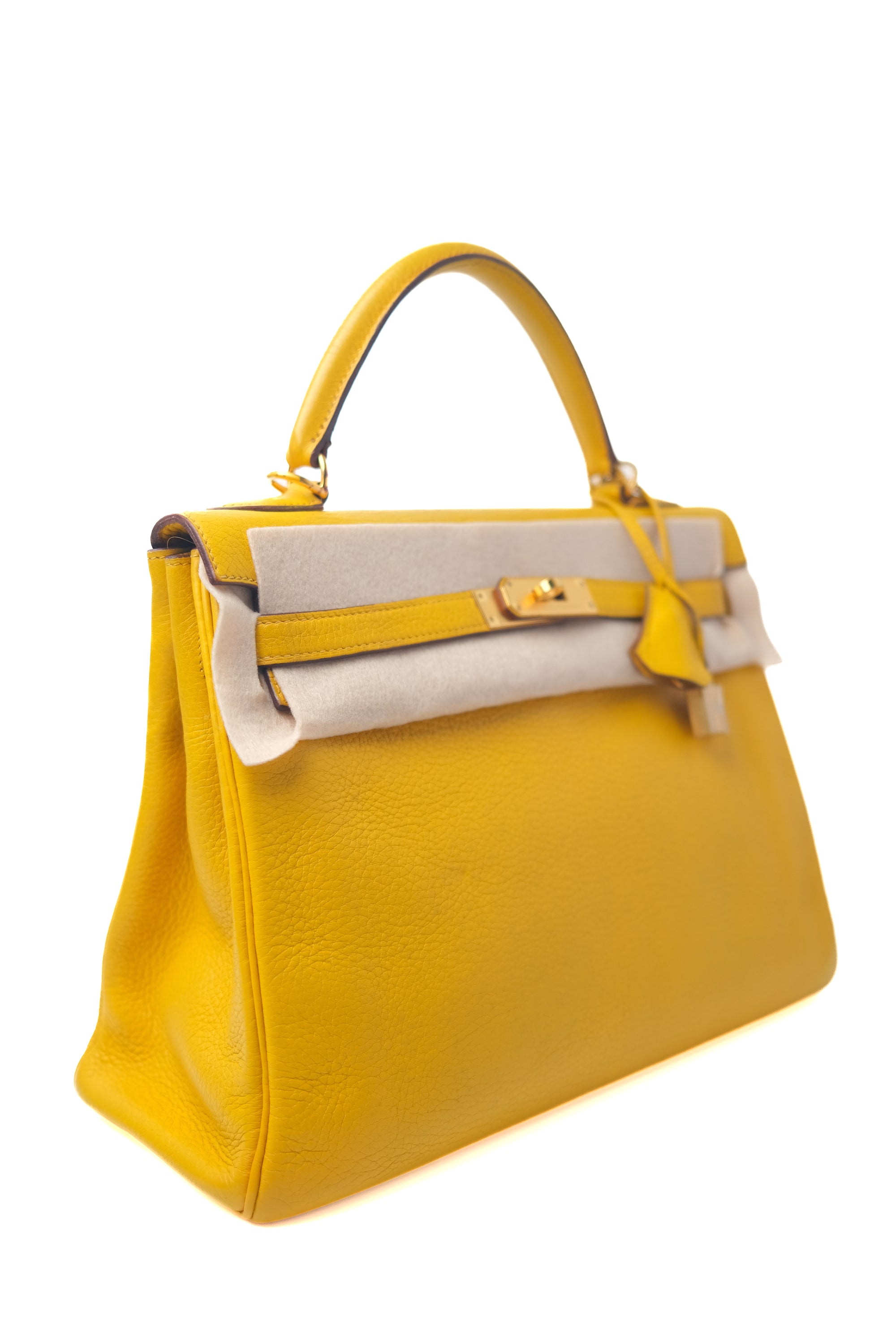 Kelly 32 Jaune d&#39;Naples Clemence □G
