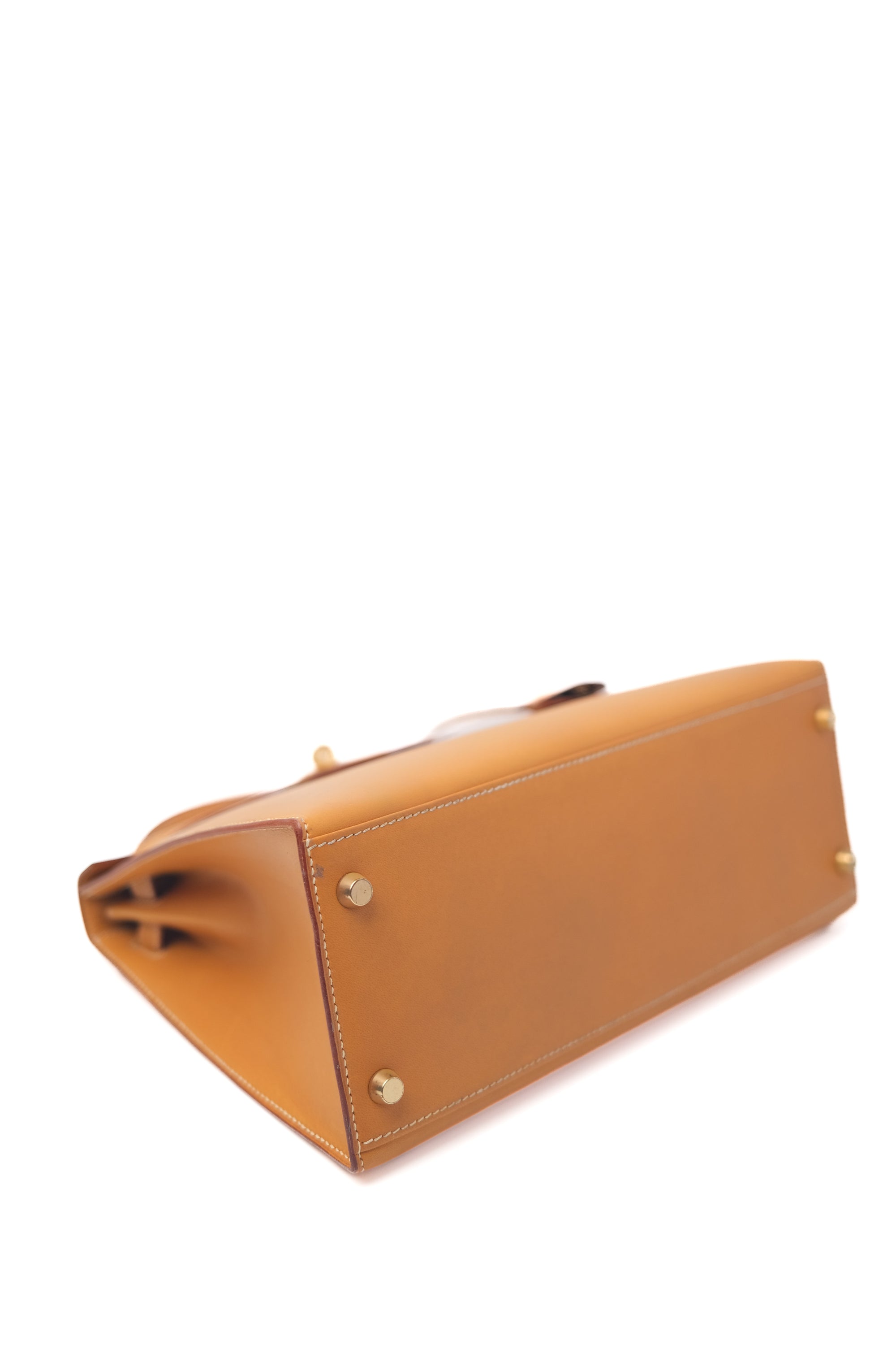 Kelly 28 Naturel Gold Hardware Chamonix 〇X