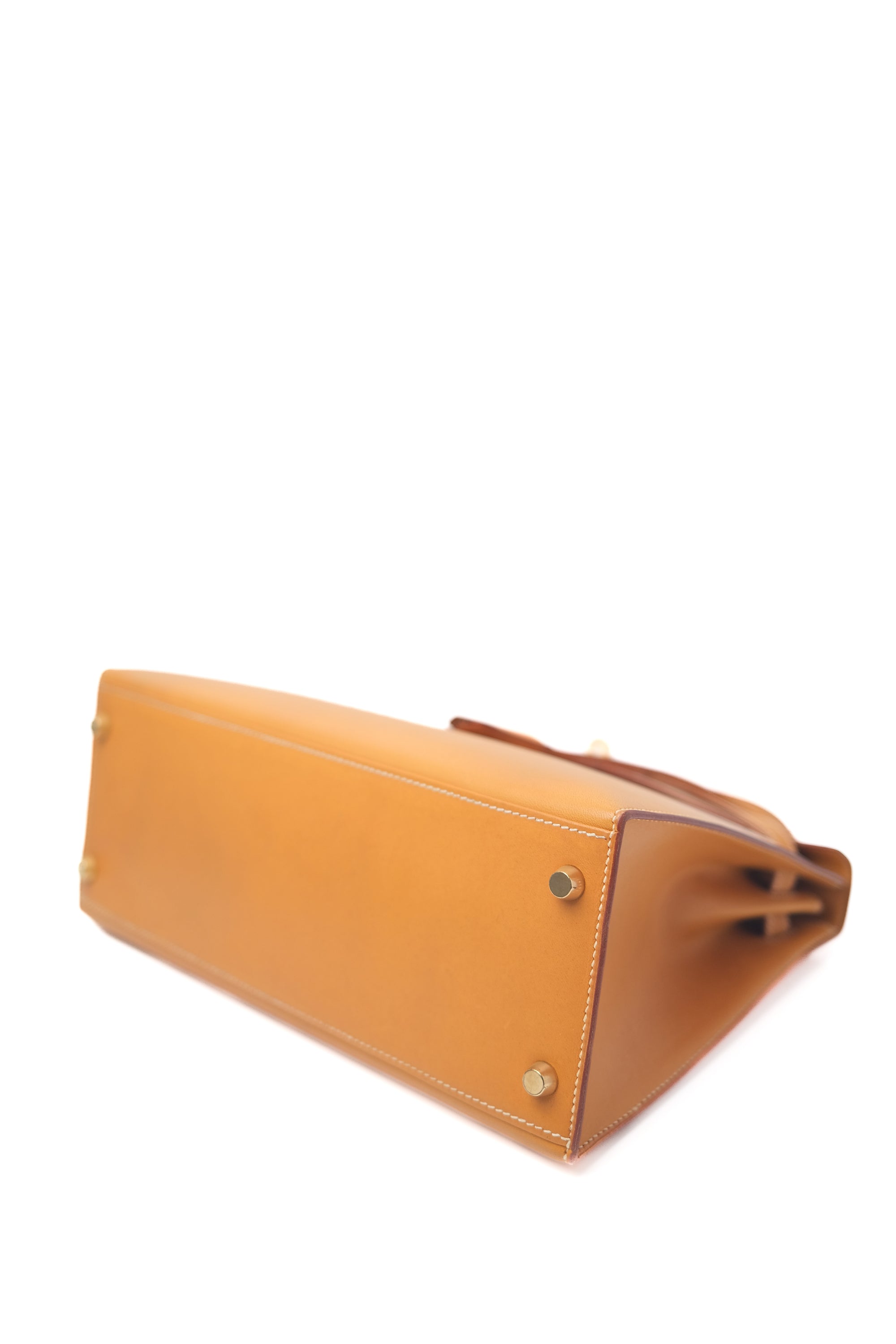Kelly 28 Naturel Gold Hardware Chamonix 〇X