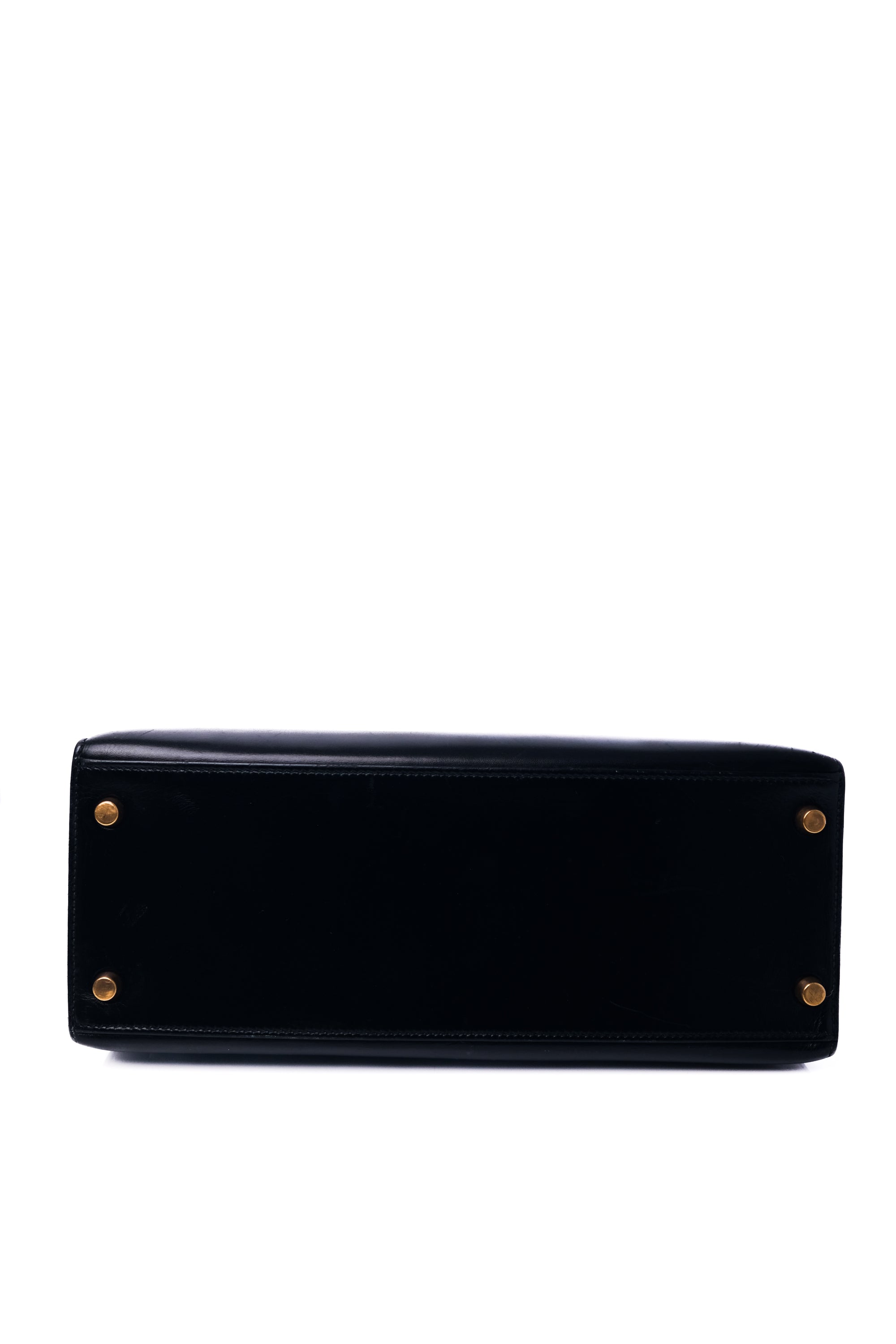 Kelly 28 Noir Gold Hardware Box