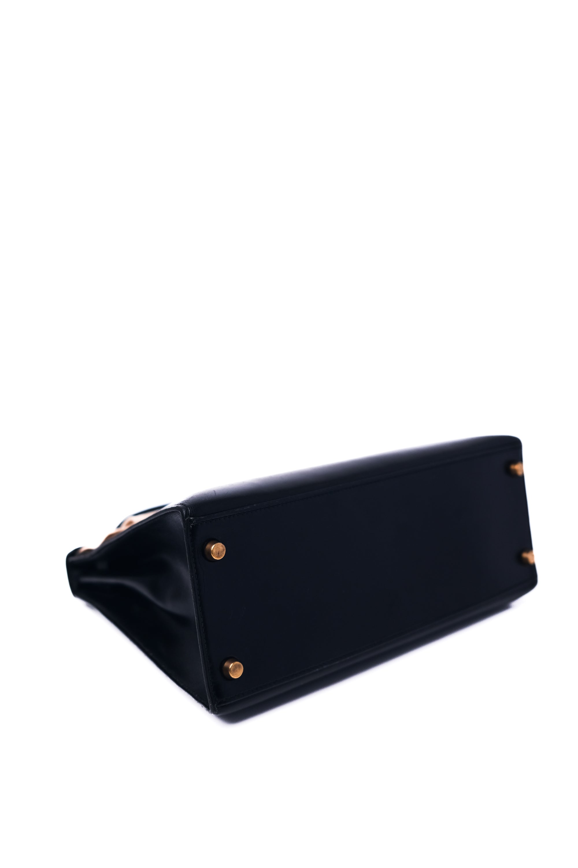 Kelly 28 Noir Gold Hardware Box