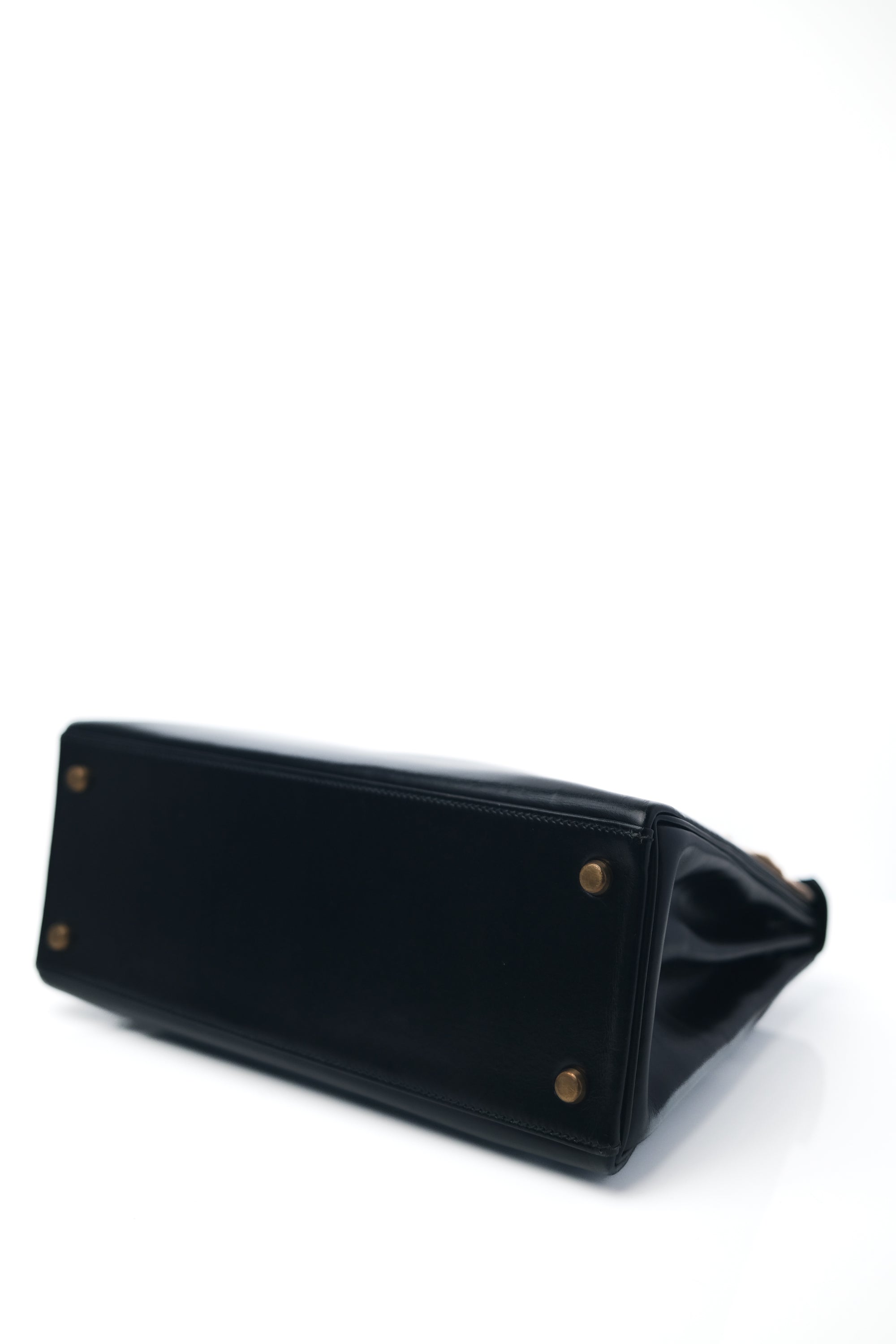 Kelly 28 Noir Gold Hardware Box 〇P