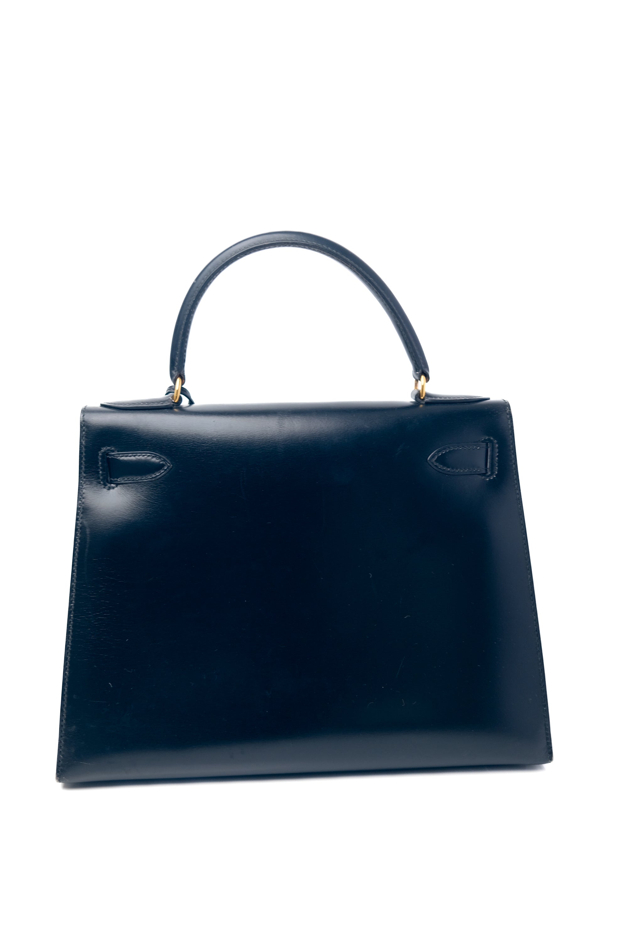 Kelly 28 Noir Gold Hardware Box 〇R