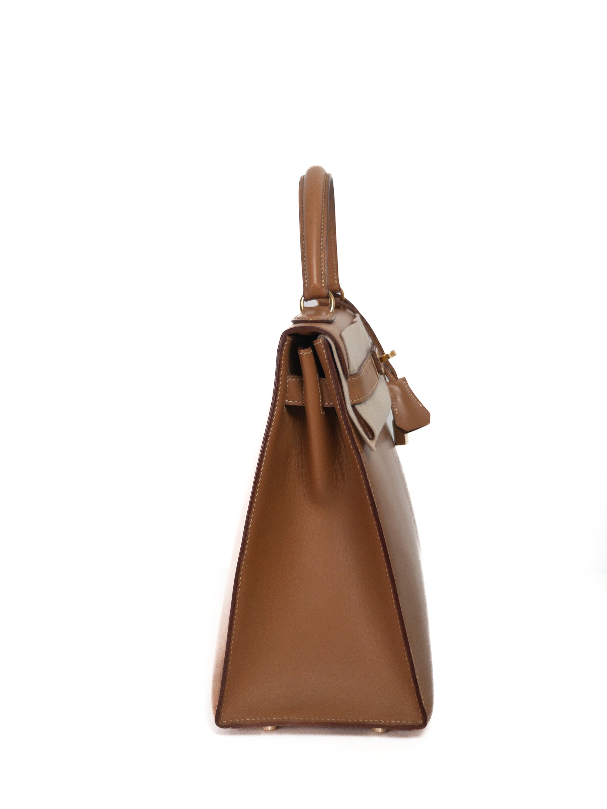 Kelly 32 Naturel Gold Hardware Box 〇Z