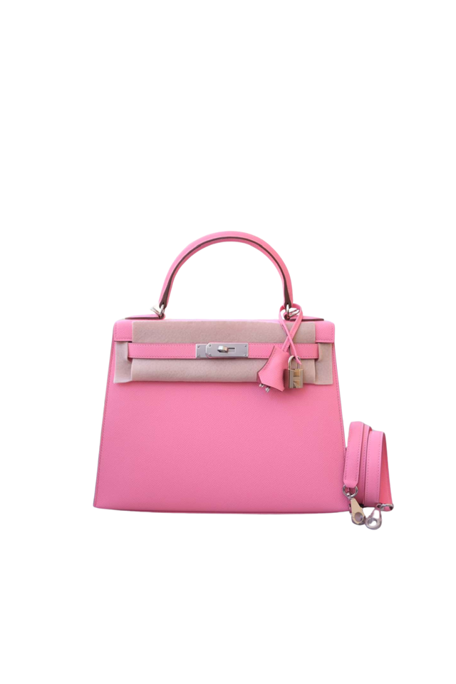Kelly 28 Rose Confetti Palladium Hardware Epsom Y