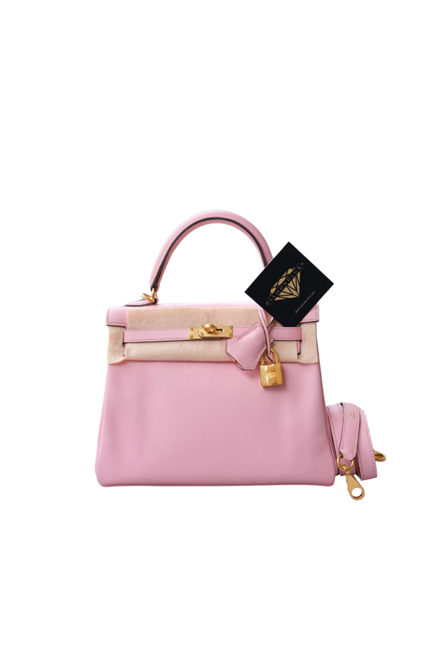 Kelly 25 Rose Sakura Gold Hardware T-